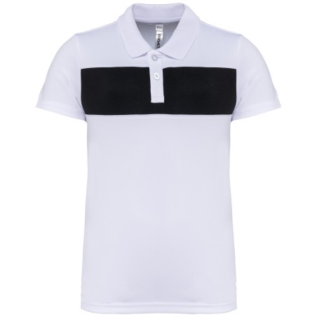 Kids\\\' short-sleeved polo shirt