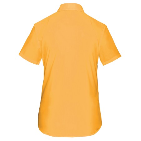 Ladies’ easy-care short sleeve polycotton poplin shirt