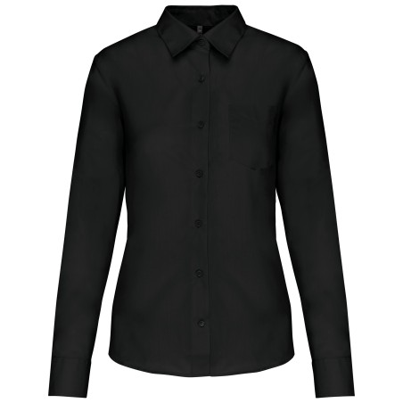 Ladies’ easy-care polycotton poplin shirt