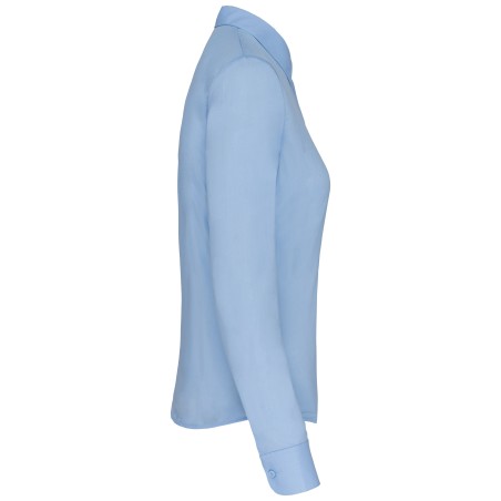 Ladies’ easy-care polycotton poplin shirt