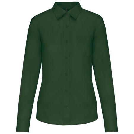 Ladies’ easy-care polycotton poplin shirt