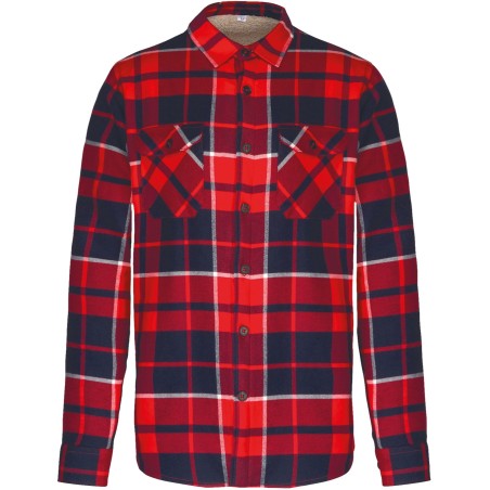 Sobrecamisa leñador forro de sherpa
