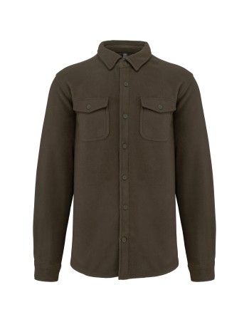 Sobrecamisa polar con forro de sherpa 2