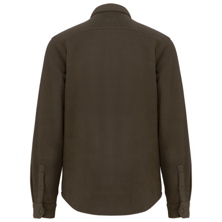 Sobrecamisa polar con forro de sherpa