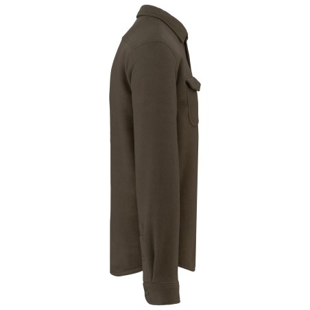 Sobrecamisa polar con forro de sherpa