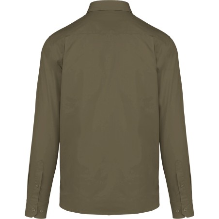 Camisa de algodón Nevada de manga larga para hombre