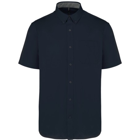 Camisa de algodón Ariana III manga corta hombre