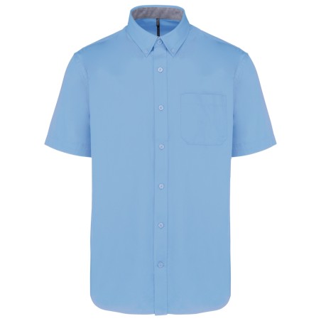 Camisa de algodón Ariana III manga corta hombre