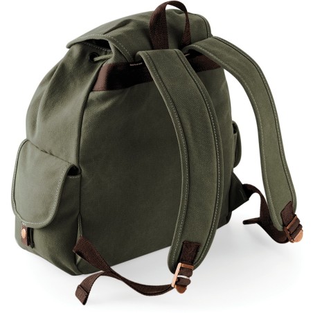 Mochila Canvas Vintage