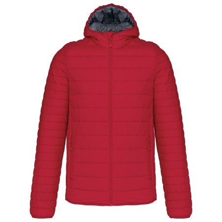 Men\\\'s lightweight hooded padded jacket