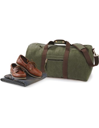Vintage Canvas Holdall