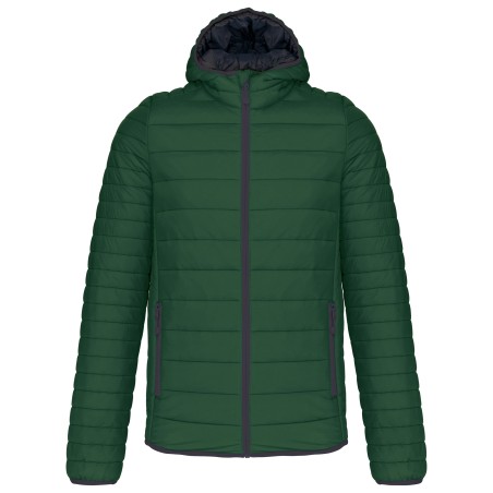 Men\\\'s lightweight hooded padded jacket