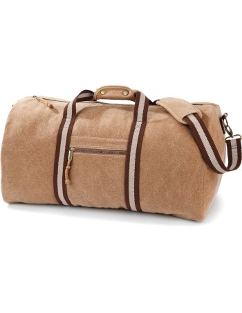 Vintage Canvas Holdall 2