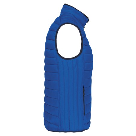 Ladies\\\' lightweight sleeveless padded jacket