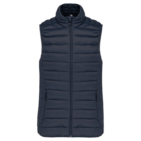Ladies\\\' lightweight sleeveless padded jacket