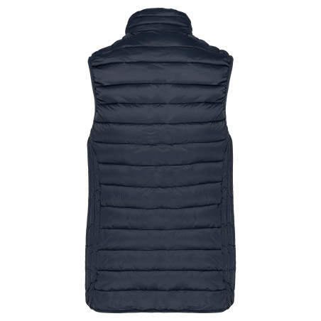Ladies\\\' lightweight sleeveless padded jacket