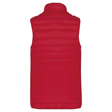 Ladies\\\' lightweight sleeveless padded jacket