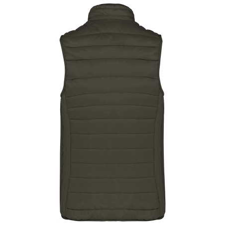 Ladies\\\' lightweight sleeveless padded jacket