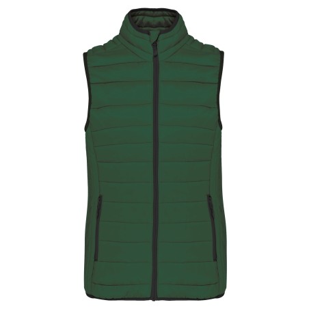 Ladies\\\' lightweight sleeveless padded jacket