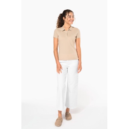Polo piqué Bio180 mujer