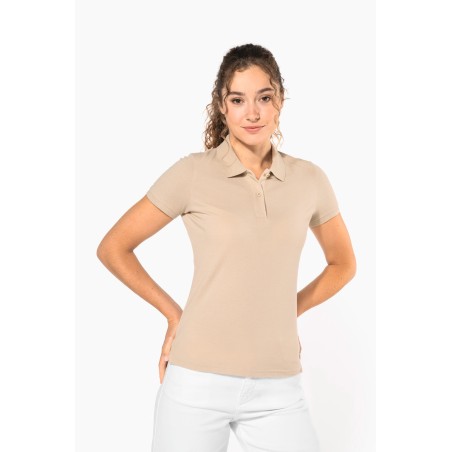 Polo piqué Bio180 mujer