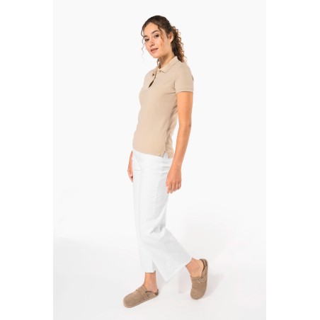 Polo piqué Bio180 mujer