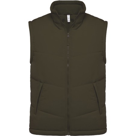 Fleece lined bodywarmer