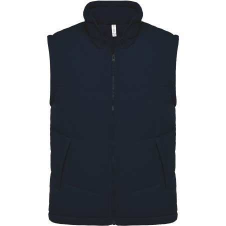 Fleece lined bodywarmer