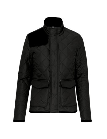 Chaqueta acolchada rombos hombre