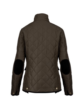 Chaqueta acolchada rombos mujer 2