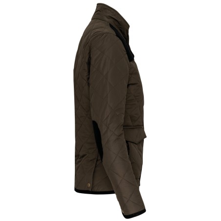 Chaqueta acolchada rombos mujer