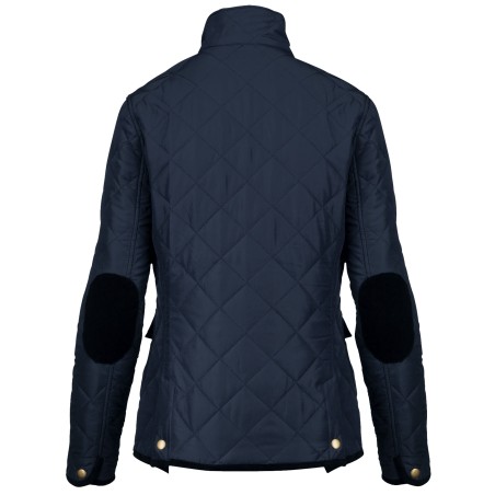Chaqueta acolchada rombos mujer
