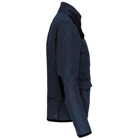 Chaqueta acolchada rombos mujer