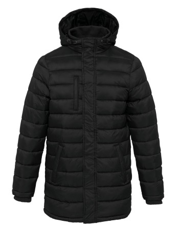 Parka ligera acolchada con capucha para hombre 2