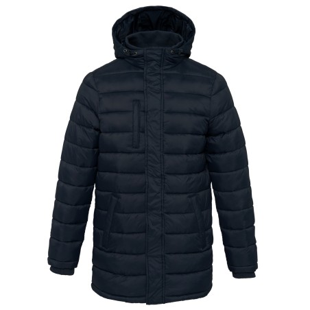 Parka ligera acolchada con capucha para hombre