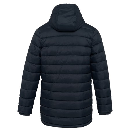 Parka ligera acolchada con capucha para hombre