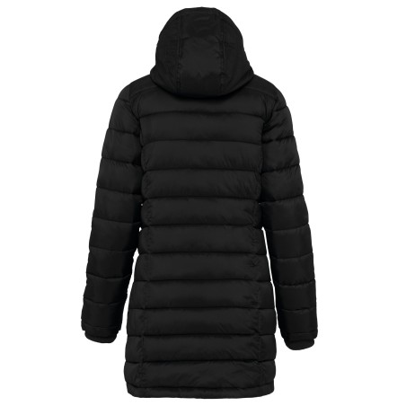 Ladies\\\' lightweight hooded padded parka