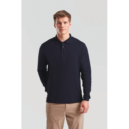 Premium Long-Sleeved Polo shirt (63-310-0)