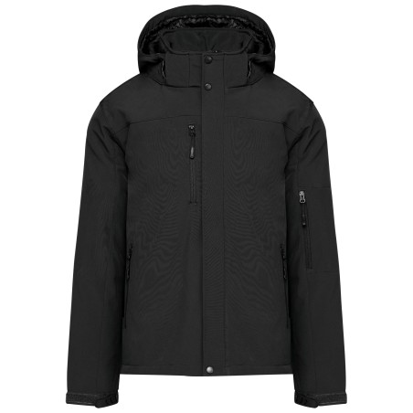 Parka softshell acolchada con capucha hombre