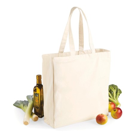 Bolsa de compra de algodón