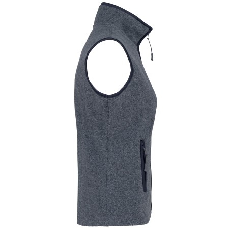 Chaleco micropolar mujer