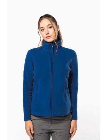 Chaqueta micropolar con cremallera mujer