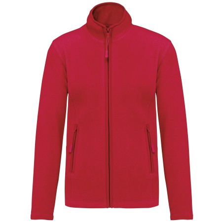 Chaqueta micropolar con cremallera mujer