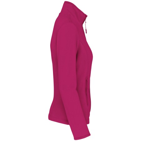 Chaqueta micropolar con cremallera mujer