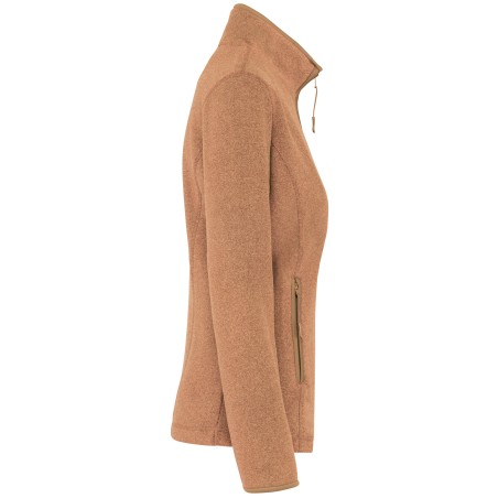 Ladies’ microfleece zip jacket