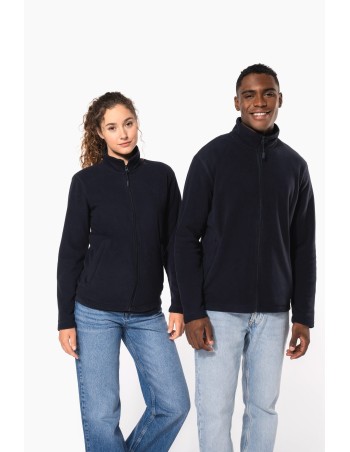 Chaqueta micropolar con cremallera unisex