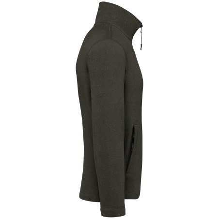 Men\\\'s microfleece zip jacket