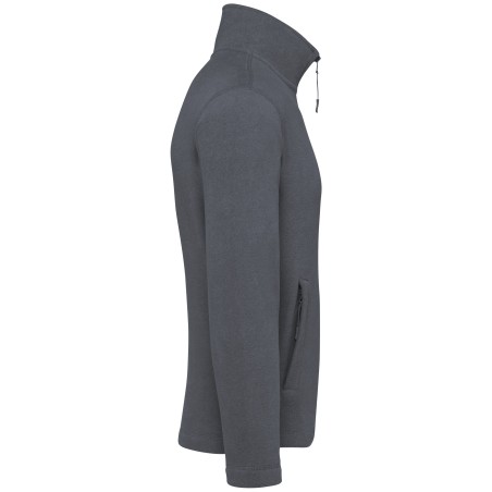 Chaqueta micropolar con cremallera hombre