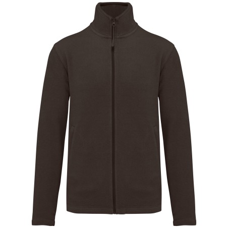 Chaqueta micropolar con cremallera hombre