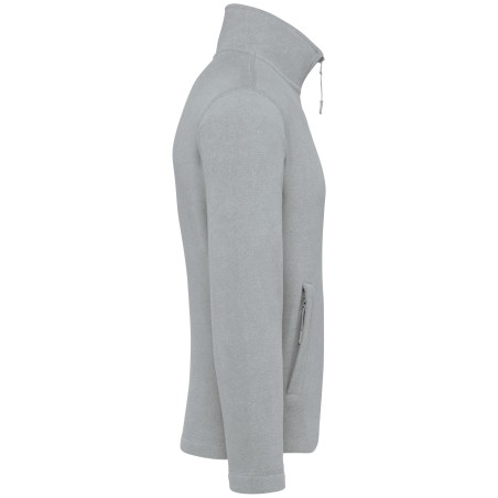 Chaqueta micropolar con cremallera hombre